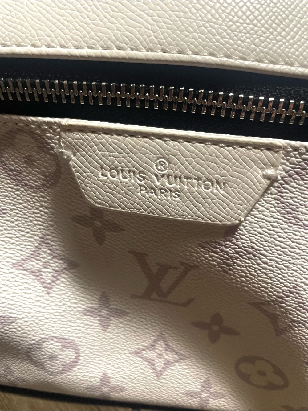White Louis Vuitton Monogram Backpack - Men's Travel Bag - Picture 3 of 4